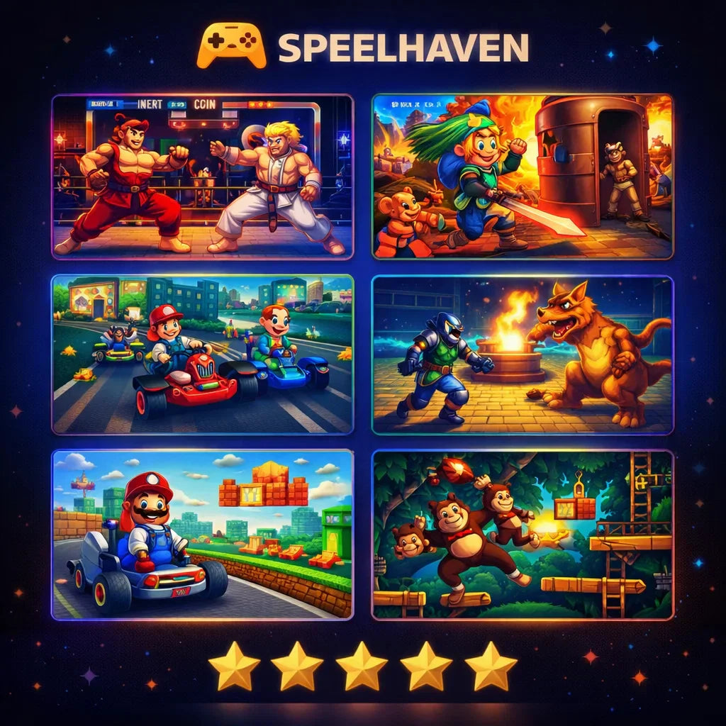 RetroSpel – Klassiska spel direkt på din TV