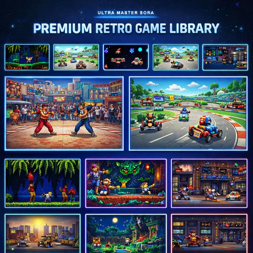RetroSpel – Klassiska spel direkt på din TV