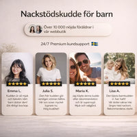 DrömNacke – Ergonomisk barnkudde för lugnare sömn